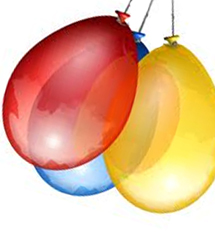 Barnkalas. Ballonger.