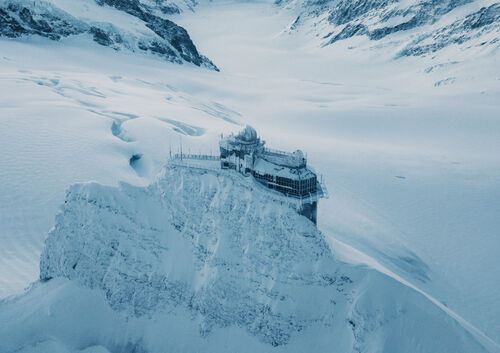 Jungfraujoch, Bernese Alps, Switzerland. Photo: Konsta Punkka.