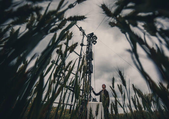  ICOS research station in Grignon, France. Photo: Konsta Punkka